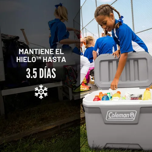 Miniatura 3 de Coleman Classic Series - Hielera portátil con aislamiento, resistente a fugas, para exteriores, conversa el hielo hasta por 5 días, 52, 70, 120