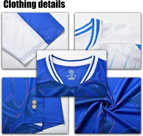 Miniatura 3 de Camisetas de fútbol personalizadas para niños, hombres y mujeres, camiseta y pantalones cortos de fútbol personalizados, uniformes de fútbol
