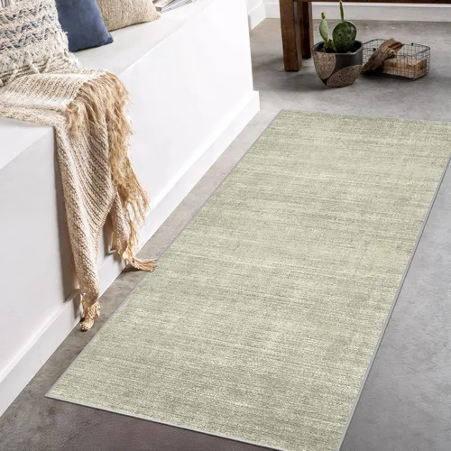 Miniatura 11 de Art&Tuft Alfombra de Pasillo 2x10 - Alfombras de Pasillo Lavables, Alfombra de Pasillo Antideslizante para Pasillo, Textura de Rayas de Pelo Alto