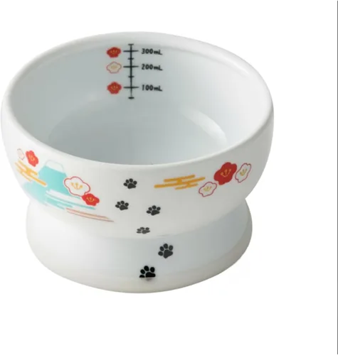 Miniatura 8 de Necoichi Raised Tazón de agua para gatos elevado