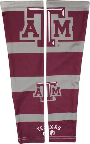 Littlearth Mangas de tatuaje unisex de la NCAA Texas A&M Aggies Strong Arms para adultos, color del equipo, muñeca de 17 pulgadas a bíceps