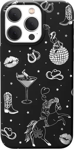 Miniatura 117 de VELVET CAVIAR Funda para iPhone 15 Pro, compatible con MagSafe, probada en caídas de 10 pies, estampado de leopardo y amatista púrpura