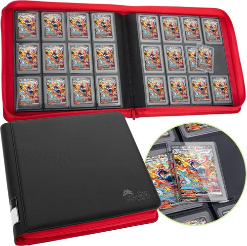 Miniatura 12 de FunGuys Toploader - Carpeta de almacenamiento para tarjetas, 252 carpetas con 9 bolsillos superiores, colección de tarjetas para Yugioh, MTG, TCG
