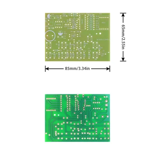 Miniatura 5 de Kit de práctica de soldadura 5in1 DIY Kit de órgano electrónico (8QD1302)