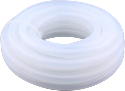 Miniatura 28 de Tubo de silicona – 3/8" ID 5/8" OD Grado alimenticio Flexible Grueso para bombeo de elaboración casera de cerveza, transferencia, longitud de 8