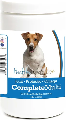 Miniatura 39 de Healthy Breeds Boxer todo en uno multivitamínico suave masticable 120