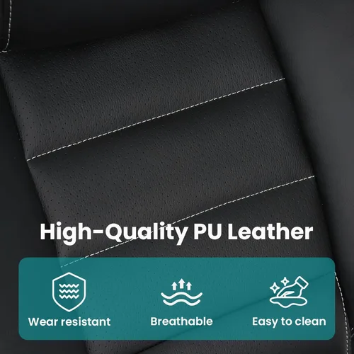 Miniatura 8 de Silla de oficina ejecutiva grande y alta, 400 libras para personas pesadas, silla de escritorio ergonómica para computadora con soporte lumbar