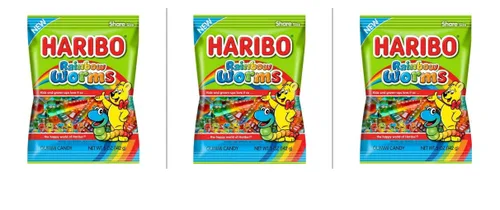 Needzo Berry Clouds - Gomitas de caramelos, bolsas de dulces con sabor a frutas, 3.1 onzas (paquete de 3)
