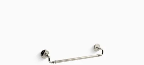 Kohler 72567-SN Artifacts® - Toallero (18 pulgadas), níquel pulido vibrante