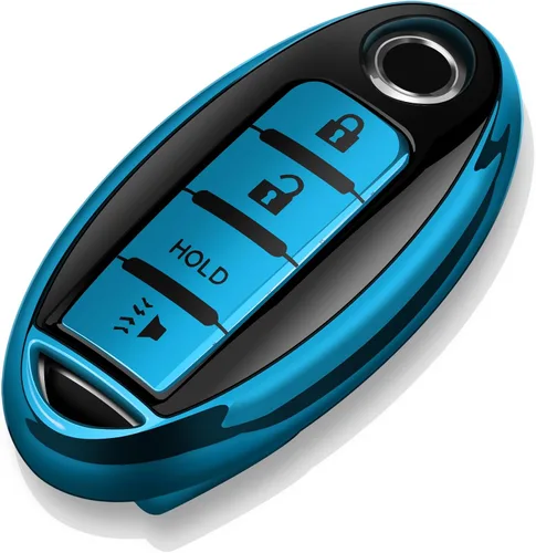 Miniatura 9 de Tukellen Compatible con Nissan - Funda para llavero de TPU suave para Infiniti X-Trail Rogue Altima Quest Pathfinder Sentra Patrol CIMA Fuga Armada