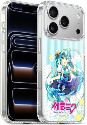 Miniatura 105 de Head Case Designs Licencia Oficial Hatsune Miku Gráficos Lindos Carcasa de Gel [Protección de Grado Militar] Compatible con Apple iPhone 7