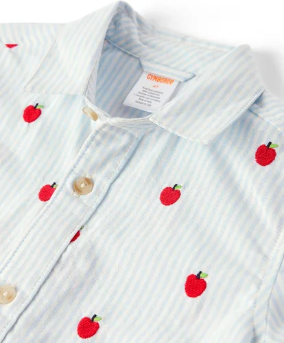 Miniatura 2 de Gymboree, Camisa familiar de manga corta con botones a juego