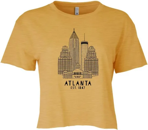 Miniatura 9 de Cute Women's Screen Location Printed Crop Tee, Shirts With Sayings