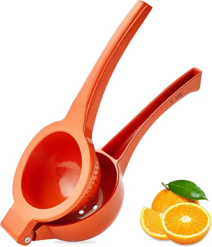 Exprimidor manual de cítricos, exprimidor de limón, exprimidor de frutas de lima de metal, herramienta profesional de exprimidor de mano de cocina