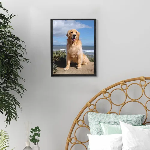 Miniatura 2 de Impresiones en lienzo personalizadas con tus fotos para mascotas, impresiones de fotos familiares, lienzo personalizado, aleación de aluminio, arte