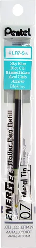 Miniatura 4 de Pentel - Tinta de repuesto para bolígrafo de gel líquido EnerGel Azul cielo
