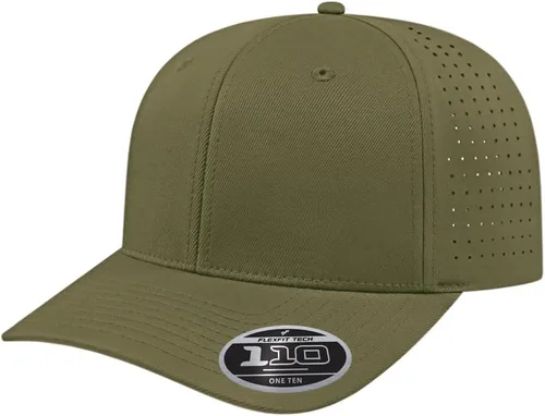 Miniatura 29 de Cap America i8533 Flexfit 110 Gorra Snapback Perforada de Rendimiento de Perfil Medio de 6 Paneles con Protección UV y Snapback Ajustable