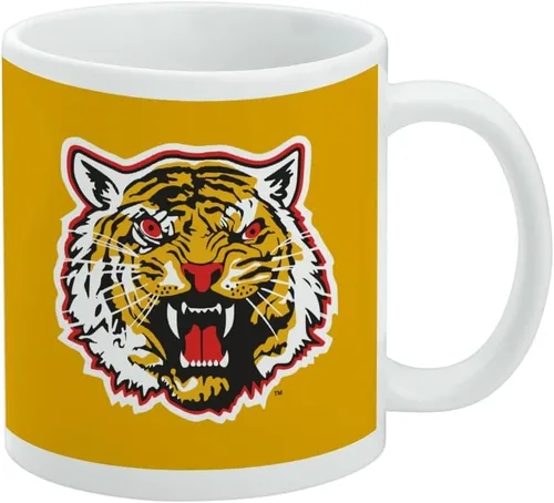 Miniatura 116 de Taza de cerámica con logotipo principal de Marshall, tazas originales para regalo para café, té y bebidas calientes, 11 oz, blanca