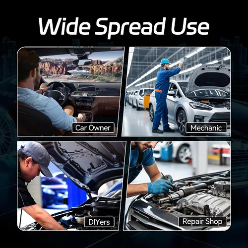 Miniatura 8 de KONNWEI Escáner OBD2 Bluetooth – Herramienta de diagnóstico de sistema completo con control bidireccional, restablecimiento de aceite/EPB/DPF/BMS