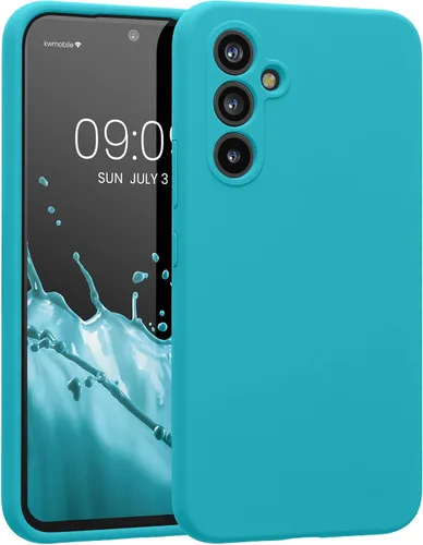 Miniatura 193 de kwmobile Funda compatible con Samsung Galaxy A13 4G - Funda delgada de silicona TPU - Acabado suave al tacto - Amarillo radiante