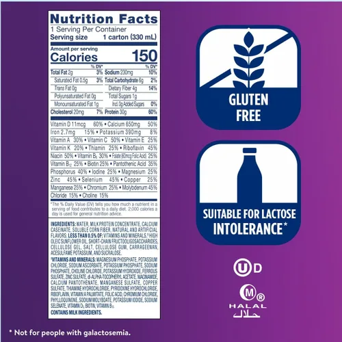 Miniatura 6 de Ensure Max Protein - Batido de proteína sabor a pastel de cumpleaños Listo para beber 30 gramos de proteína para la salud muscular 1 gramo