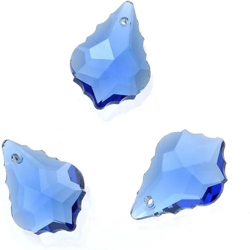 Miniatura 21 de 20pcs checa facetado cristal barroco lámpara colgante gota perlas Suncatcher 0.866 in febrero amatista púrpura piedra natal