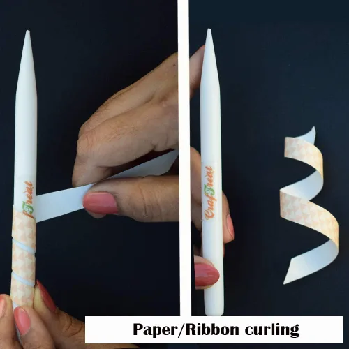 Miniatura 5 de CrafTreat Carpetas de hueso de teflón para hacer tarjetas, carpeta de hueso de bruñido, herramienta de carpeta de hueso de teflón para puntuar