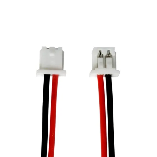 Miniatura 7 de 20 pares JST 0.049 in 2-Pin Micro Electronics Macho y Hembra Conector Plug con 3.94 pulgadas (3.9 in) UL1571-26AWG Cable Cable