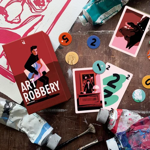Miniatura 5 de Juego de cartas de robo de arte, atracos estratégicos y ladrones astutos. Divertido juego familiar para niños y adultos, a partir de 8 años, 2 a 5