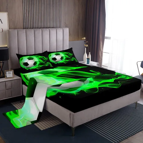 Miniatura 17 de Manfei Juego de sábanas musicales tamaño matrimonial, juego de ropa de cama con estampado de notas musicales retro para niños y niñas, decoración