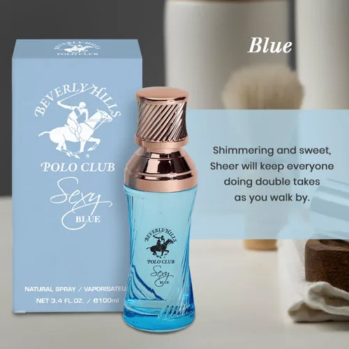 Miniatura 5 de Beverly Hills Polo Club SEXY BLUE - Perfume para mujeres con notas de vainilla, almizcle y sándalo - Fragancia floral dulce - Eau De Parfum