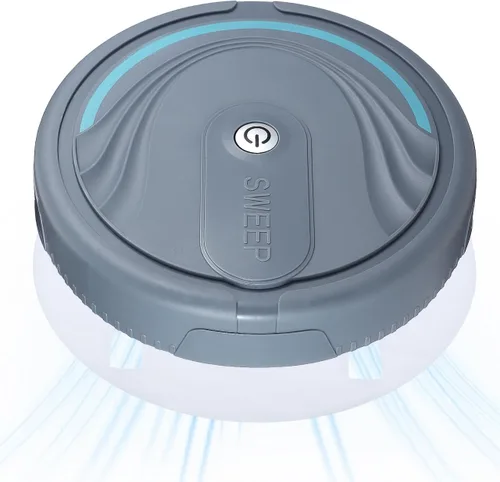 Miniatura 8 de PATKAW Robot de juguete de barrido de piso para niños, 1 robot de simulación de trapeador, robot de trapeador de suelo falso, aspiradora para niños