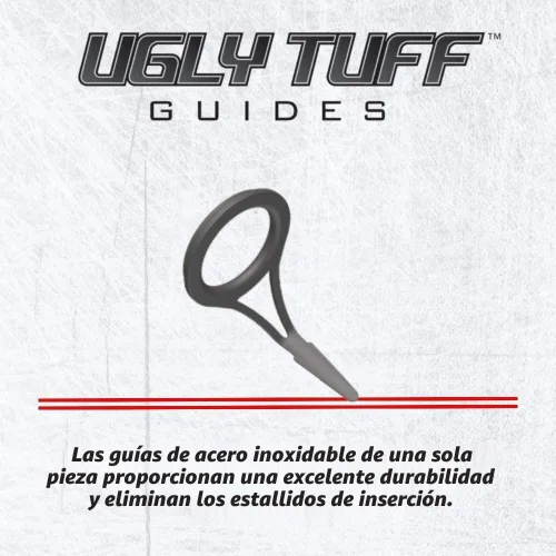 Miniatura 7 de Ugly Stik Caña de pescar giratoria especial de bagre