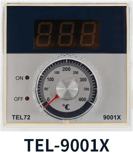 Miniatura 3 de TED-2001 TEL72-9001X Controlador de temperatura K Tipo E Tipo Digital Termostato puntero 400 Celsius 220VCA 2.835* 2.835 in (TED-2001 Tipo E)