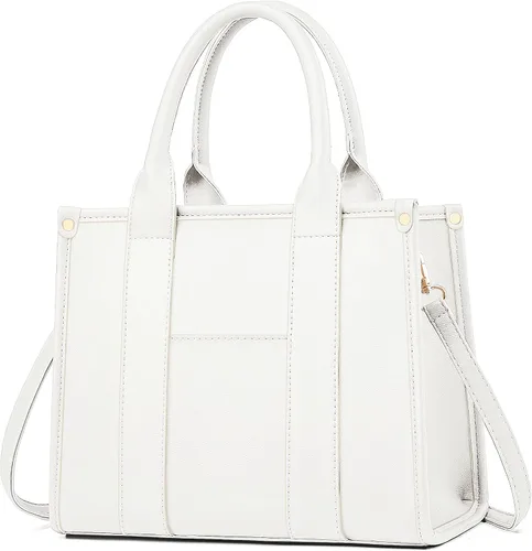 Miniatura 12 de COCIFER The Tote Bag - Bolso cruzado para mujer, bolso de hombro, bolsos de mano de piel sintética con asa superior con cremallera