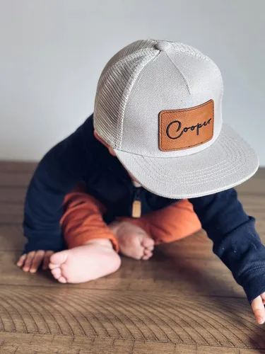 Miniatura 8 de Sombrero personalizado para bebé, sombreros de bebé personalizados para niños y niños, gorra de camionero personalizada, gorra de béisbol para bebé