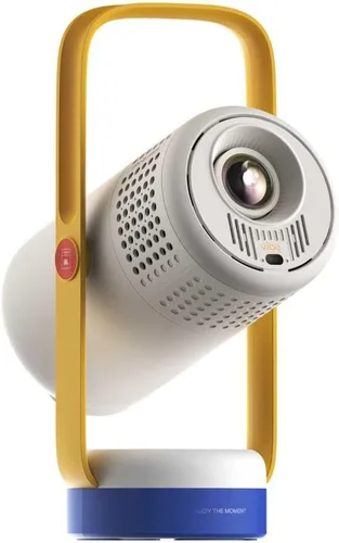 XGIMI Vibe One - Proyector portátil inteligente de 1080P alimentado por batería, Google TV con licencia Netflix, sonido de JBL, batería incorporada,