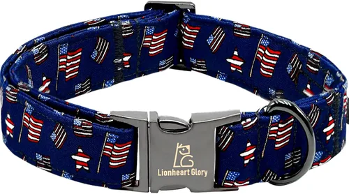 Miniatura 26 de Lionheart glory Collar de perro, Collar de perro azul Collar de perro para niños Collar ajustable de dinosaurio para perros pequeños Regalo