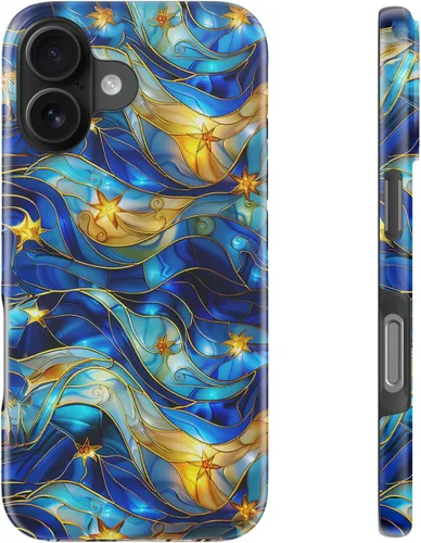 Miniatura 100 de LUHOURI Funda para iPhone 12 Mini, compatible con carga inalámbrica, doble capa, interior de silicona suave + carcasa exterior dura, bonito diseño