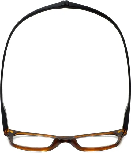 Miniatura 4 de Magz Chelsea - Gafas de lectura clásicas Tortoise Havana Gold para hombres y mujeres, para colgar en el cuello, magnéticas, con cierre de presión