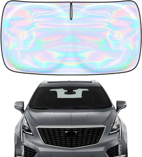 Miniatura 122 de Parasol para parabrisas Rivian R1S R1T 2022-2026 – Parasol compatible con Rivian R1S R1T plegable para ventana delantera, protector de visera solar