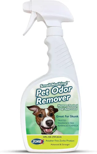 ZORBX Smell Nothing Eliminador de olores para mascotas para olores fuertes, solución perfecta para mantener a tu cachorro con olor fresco y limpio |