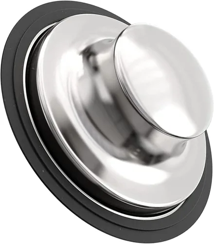 Miniatura 8 de Tapón de fregadero de cocina de 3.35 pulgadas para tapón de eliminación de basura, tapón de eliminación de basura inoxidable para drenaje de cocina