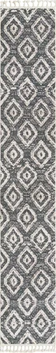 Miniatura 10 de Unique Loom Cherokee Collection Gatlinburg - Alfombra rectangular de 2 x 3 pies 1 pulgada, color blanco y negro