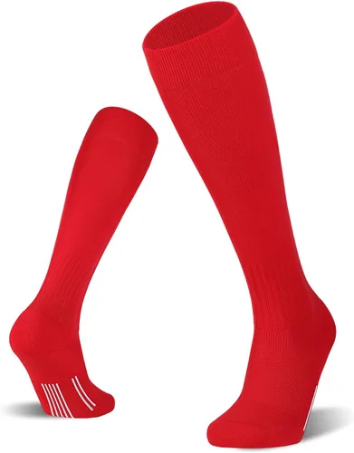 FITRELL Paquete de 23 calcetines de fútbol para jóvenes, niños y adultos, calcetines de béisbol y softbol para hombres, mujeres, niños y niñas