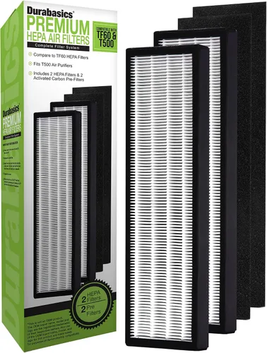 Durabasics Filtros HEPA compatibles con Alen T500-2 filtros de repuesto