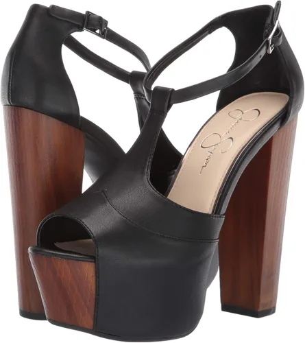 Miniatura 7 de Jessica Simpson Sandalias de plataforma con tacón floral Dany 3 para mujer