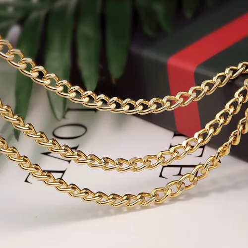 Miniatura 3 de Lamdgbway Multi Layer Waist Chain Metal Belt for Dress for Women