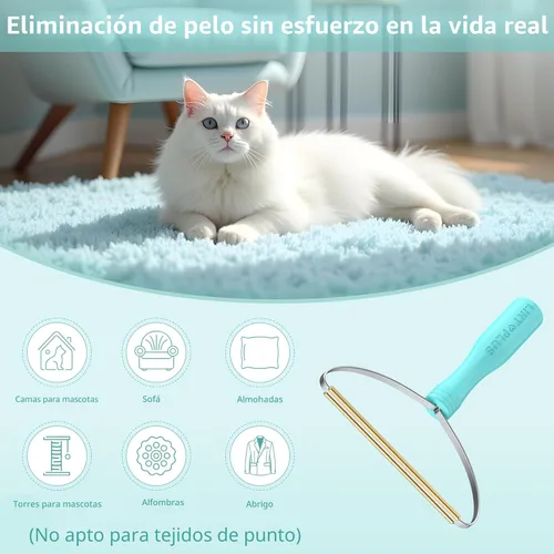 Miniatura 2 de Removedor de Pelo de Mascotas Deep Cleaner Pro - Removedor Especial de Pelo de Gato para Múltiples Telas y Bordes y Raspador Rastrillo