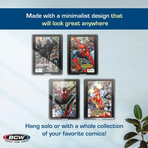 Miniatura 4 de BCW Marco de cómics con protección UV, edad moderna/actual, marco de exhibición de cómics, vitrina de cómics, portarretratos para cómics